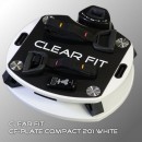Виброплатформа Clear Fit CF-PLATE Compact 201 WHITE  - магазин СпортДоставка. Спортивные товары интернет магазин в Элисте 