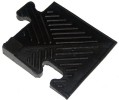 Уголок для резинового бордюра,черный,толщина 12 мм MB Barbell MB-MatB-Cor12  - магазин СпортДоставка. Спортивные товары интернет магазин в Элисте 