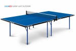Теннисный стол всепогодный Sunny Light Outdoor blue облегченный вариант 6015 s-dostavka - магазин СпортДоставка. Спортивные товары интернет магазин в Элисте 