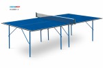 Теннисный стол для помещения swat Hobby 2 blue любительский стол для использования в помещениях 6010 s-dostavka - магазин СпортДоставка. Спортивные товары интернет магазин в Элисте 