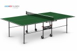 Теннисный стол для помещения black step Olympic green с сеткой для частного использования 6021-1 s-dostavka - магазин СпортДоставка. Спортивные товары интернет магазин в Элисте 