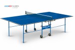 Теннисный стол для помещения black step Olympic с сеткой для частного использования 6021 s-dostavka - магазин СпортДоставка. Спортивные товары интернет магазин в Элисте 