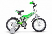 Детский велосипед Stels Jet 14" Z010 зеленый  2022 - магазин СпортДоставка. Спортивные товары интернет магазин в Элисте 