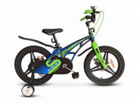 Детский велосипед Stels Galaxy Pro 14" V010 2022 зеленый - магазин СпортДоставка. Спортивные товары интернет магазин в Элисте 