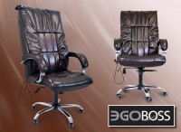 Офисное массажное кресло EGO BOSS EG1001 Шоколад в комплектации LUX - магазин СпортДоставка. Спортивные товары интернет магазин в Элисте 