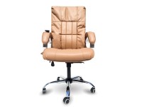 Офисное массажное кресло EGO BOSS EG1001 Орех в комплектации LUX - магазин СпортДоставка. Спортивные товары интернет магазин в Элисте 