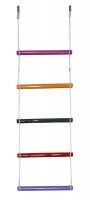 Детская веревочная лестница для ДСК 5 перекладин цвет радуга ЛВ5-3А - магазин СпортДоставка. Спортивные товары интернет магазин в Элисте 