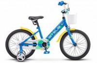 Детский велосипед Stels Captain 16" V010 синий 2022 - магазин СпортДоставка. Спортивные товары интернет магазин в Элисте 