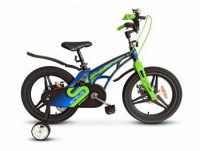 Детский велосипед Stels Galaxy Pro 16" V010 зеленый 2022 - магазин СпортДоставка. Спортивные товары интернет магазин в Элисте 