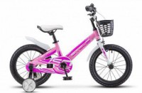 Детский велосипед Stels Pilot-150 16" V010 розовый 2022 - магазин СпортДоставка. Спортивные товары интернет магазин в Элисте 