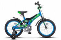 Детский велосипед Stels Jet 16" Z010 синий черный  2022 - магазин СпортДоставка. Спортивные товары интернет магазин в Элисте 